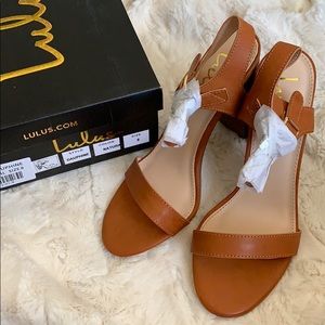 Lulu’s Heels Size 8 Brand New